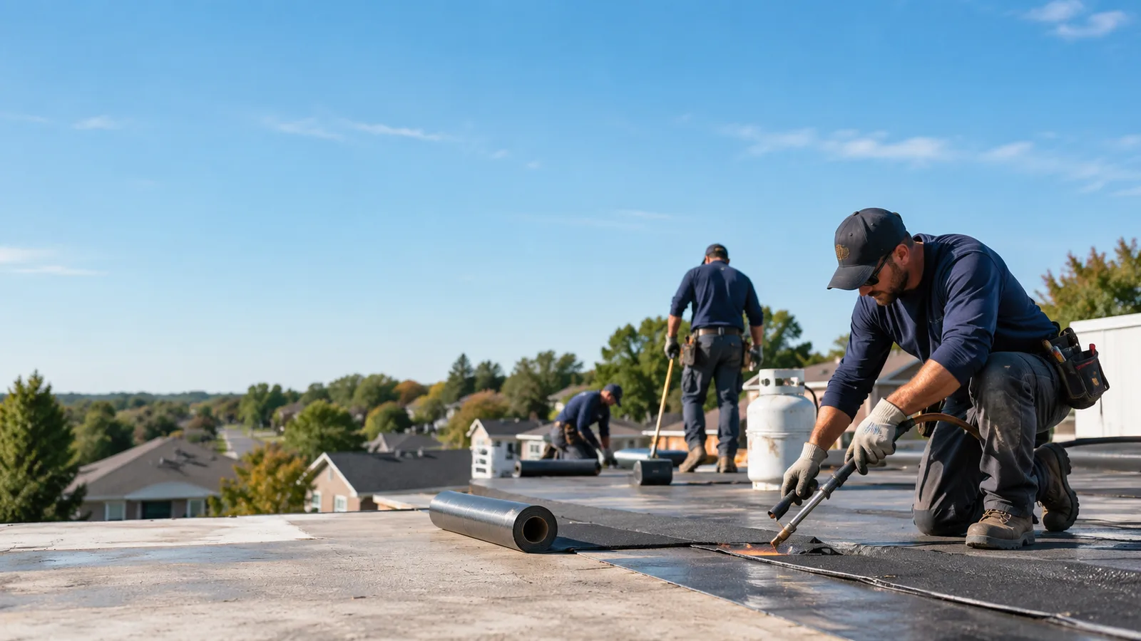 Flat Roof Leak Repair providers in Kansas, OK